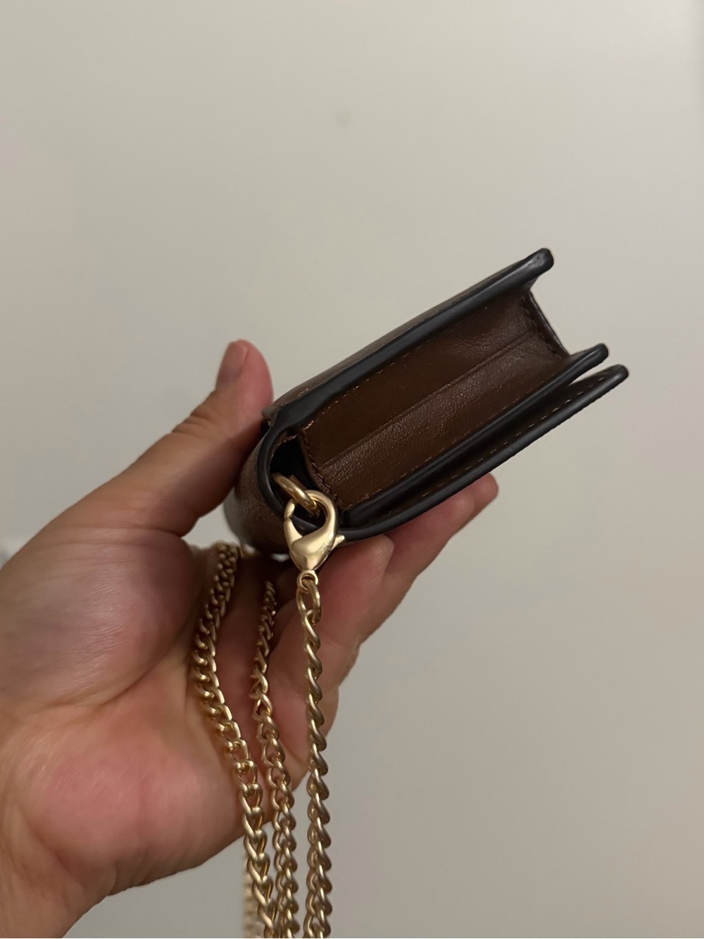 Coach Wallet on a Chain in Signature Canvas - Picture 6 of 9